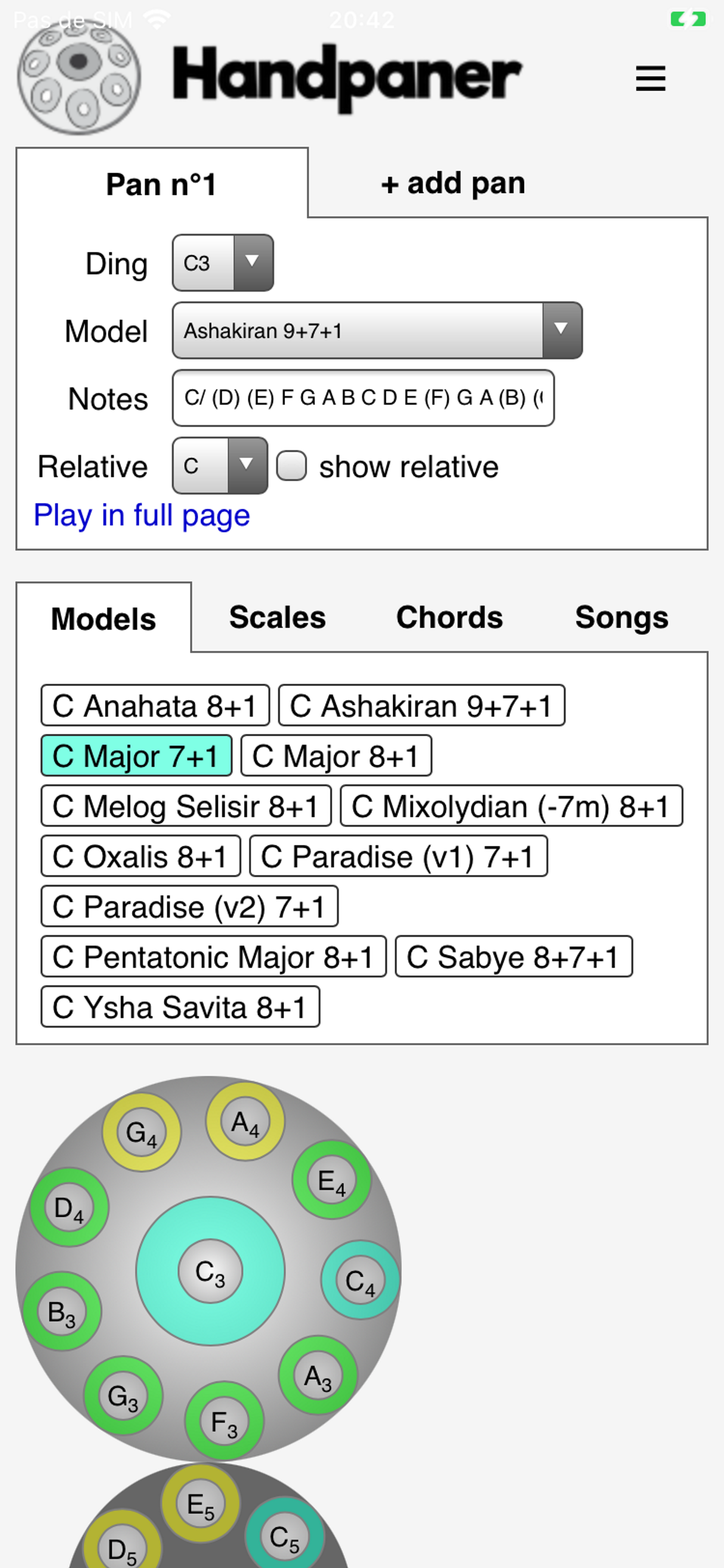 Handpaner - Virtual Handpan