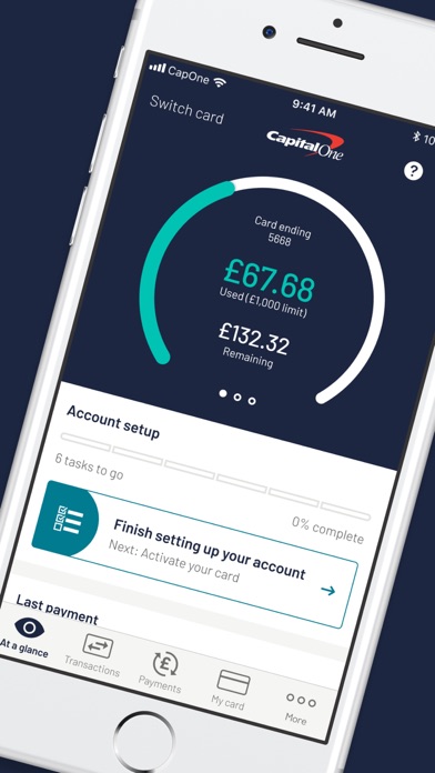 Capital One UK screenshot 1