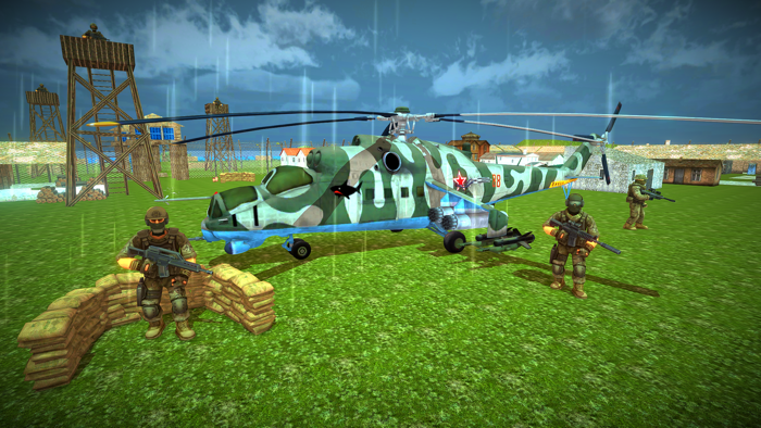 Air Strike Gunship-War Games