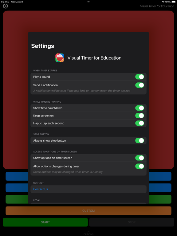 Screenshot #5 pour Visual Timer for Education