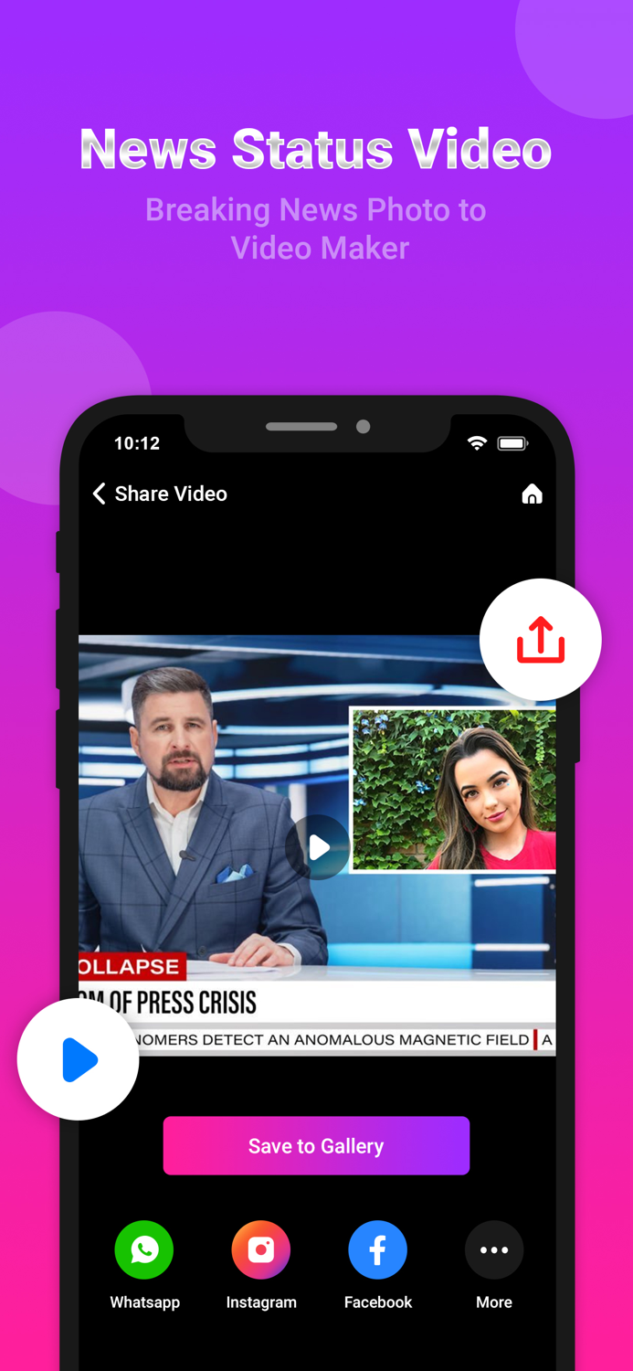 Breaking News Video Maker