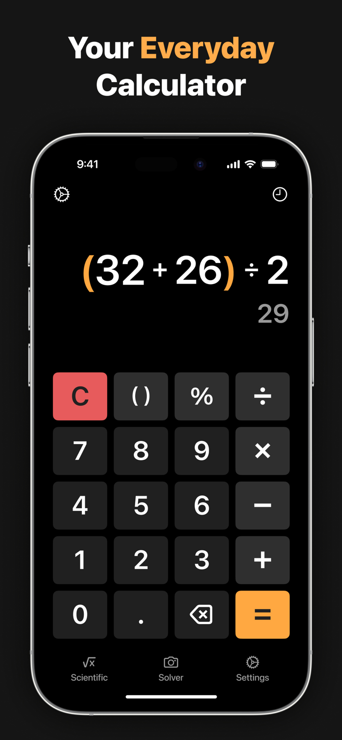 Calculator and AI Math Solver