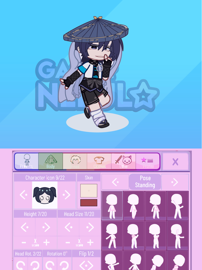 Gacha nebula  Nox dress up