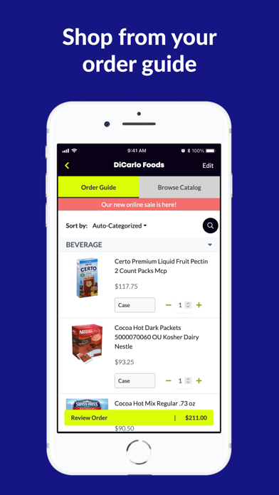 DiCarlo Food Screenshot