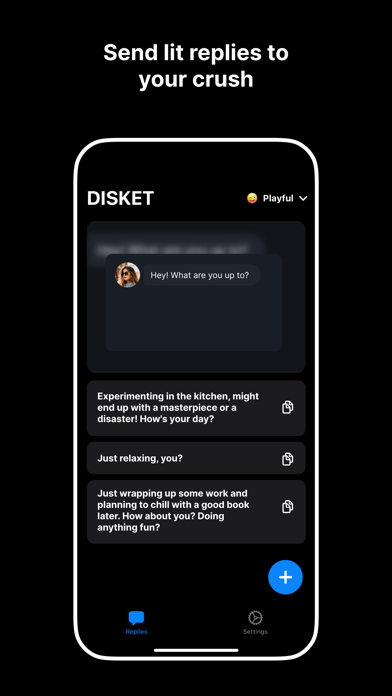 Disket — AI Dating Assistant Screenshot