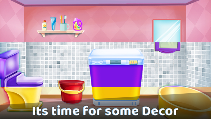 Washroom Cleanup 3D Deep Clean