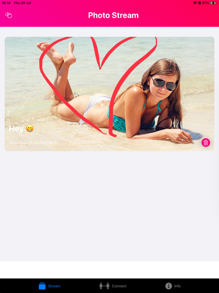 Widget Flirt Photo Share