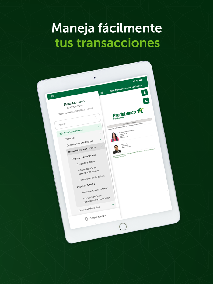 Cash Management Produbanco