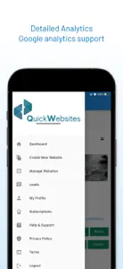 QuickWebsites: Website Builder screenshot #6 for iPhone