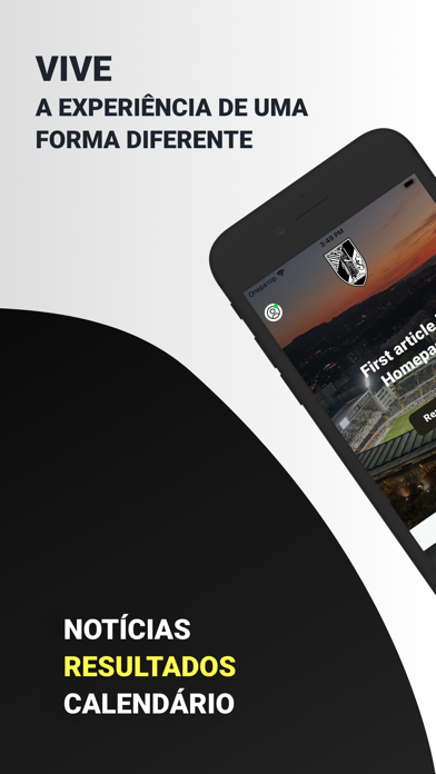 App Oficial Vitória SC Screenshot