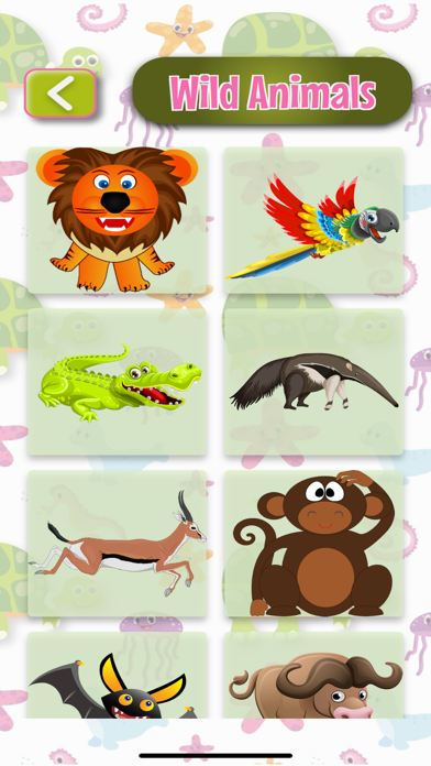 Animal Names in German Screenshot