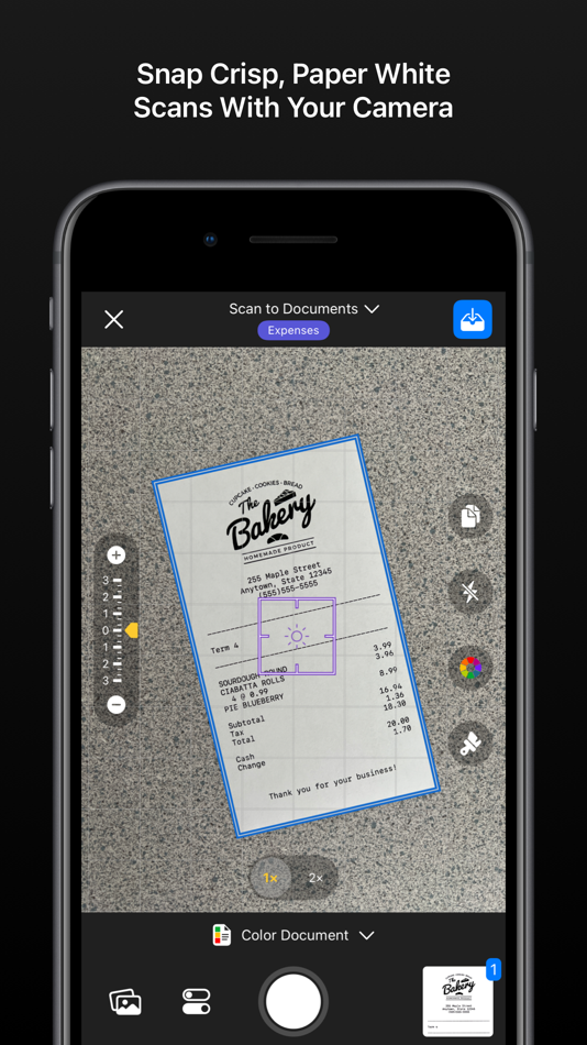 #1. Paperlogix - Document Scanner (iOS) By: Onloft Software LLC