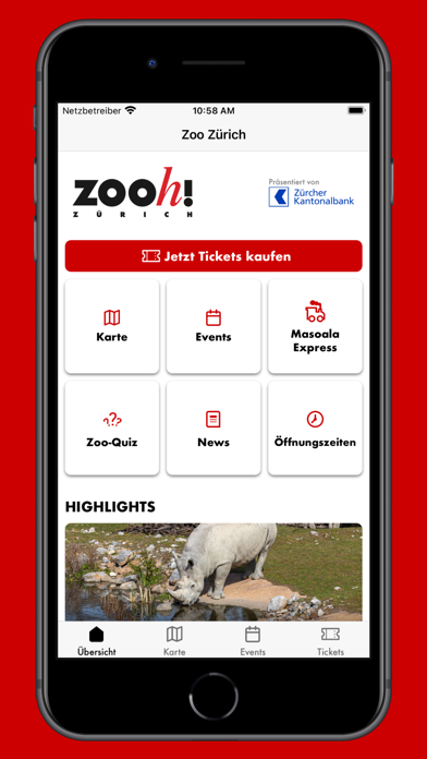 Zoo Zürich Screenshot