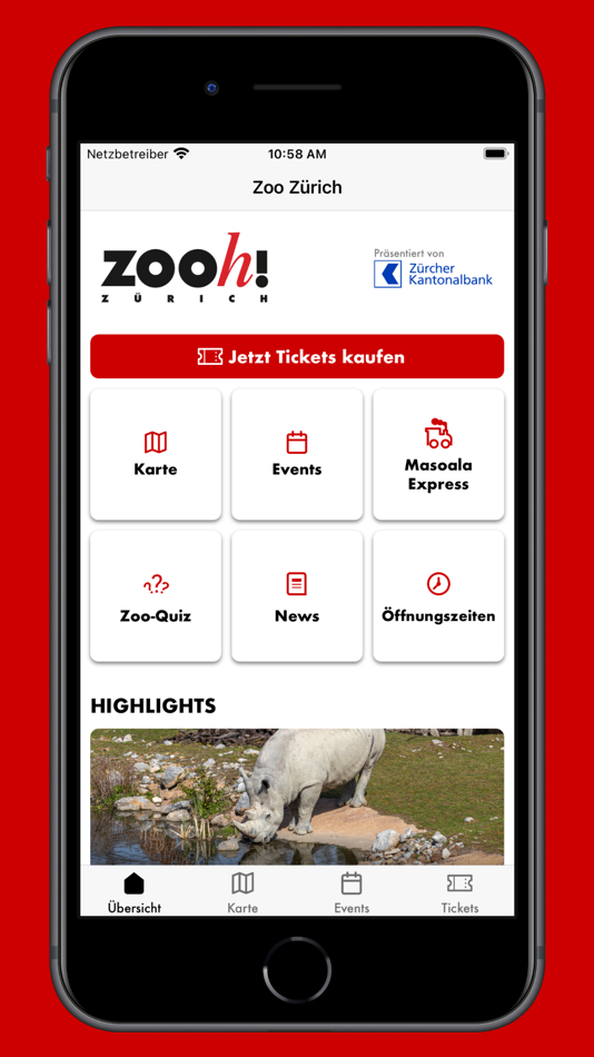 #1. Zoo Zürich (iOS) 由: Zoo Zürich