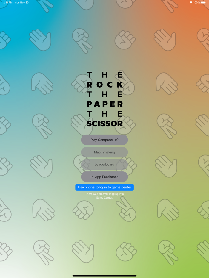 The Rock The Paper The Scissor