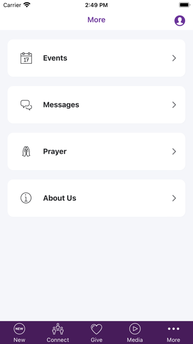 Evangel Temple, Inc iPhone screenshot 4 - Lifestyle app