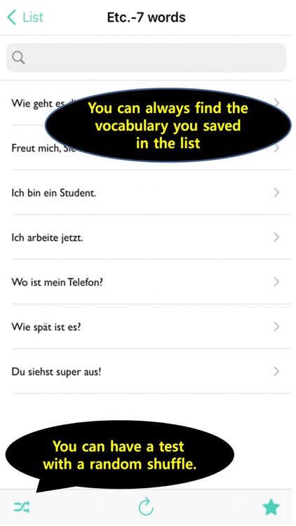 My German Vocabulary screenshot-3
