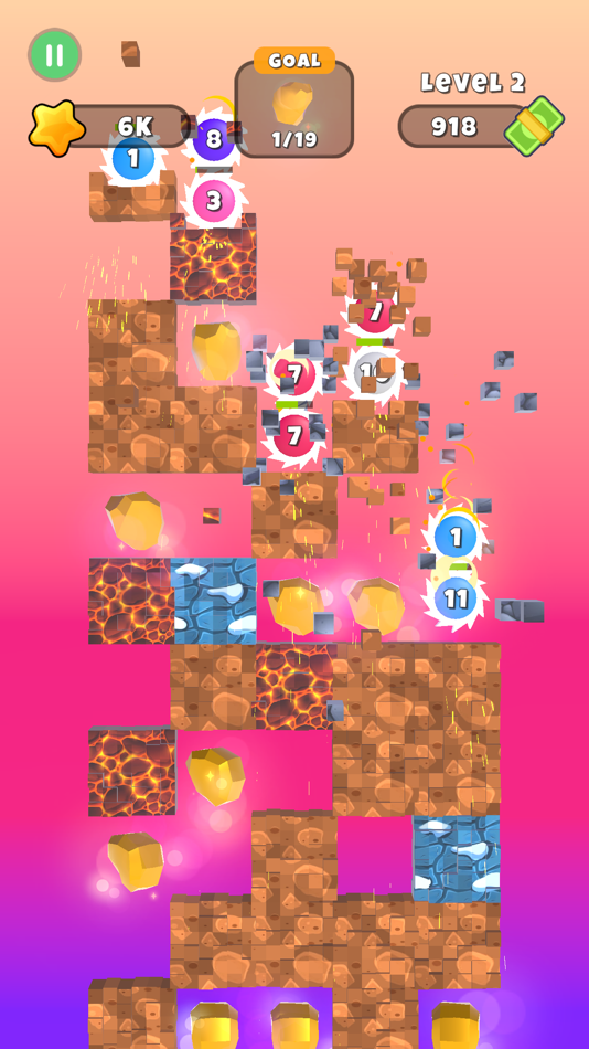 #3. Merge & Crush (iOS) 由: Vadim Gladkikh