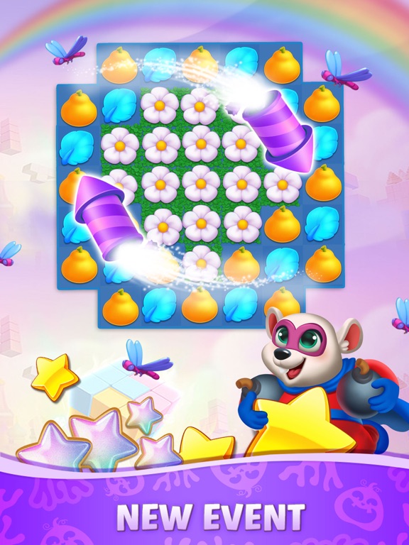 Screenshot #6 pour Bonbon 2024 - Match 3 Saga
