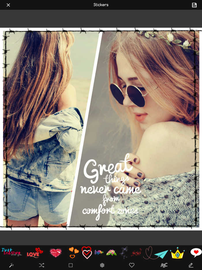 Photo Collage Maker on Layout