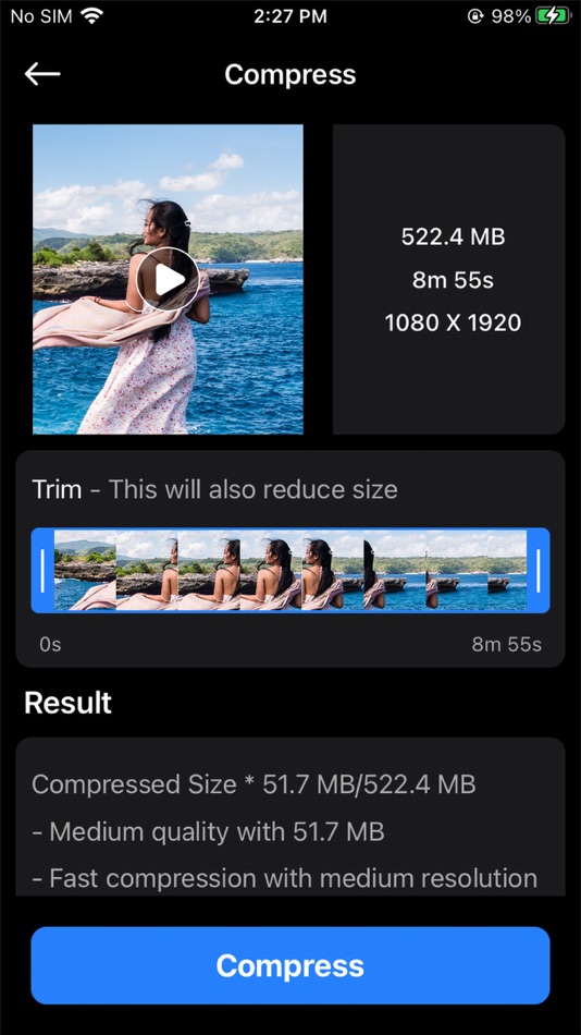 Video Compressor: Resize Video - 1.0.2 - (iOS)