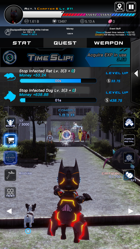 #3. One More Time : Idle Game (iOS) 由: YoungHee Lee
