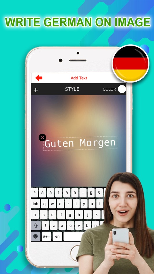#3. German Keyboard & Translator (iOS) 由: Muhammad Asad Arman