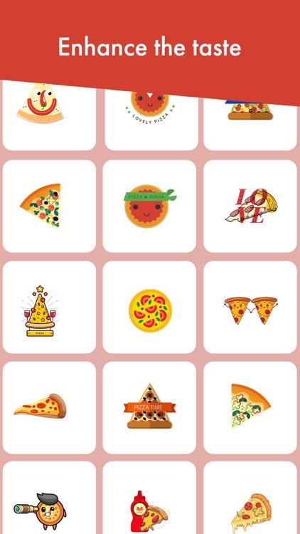 The Pizza Emoji Sticker