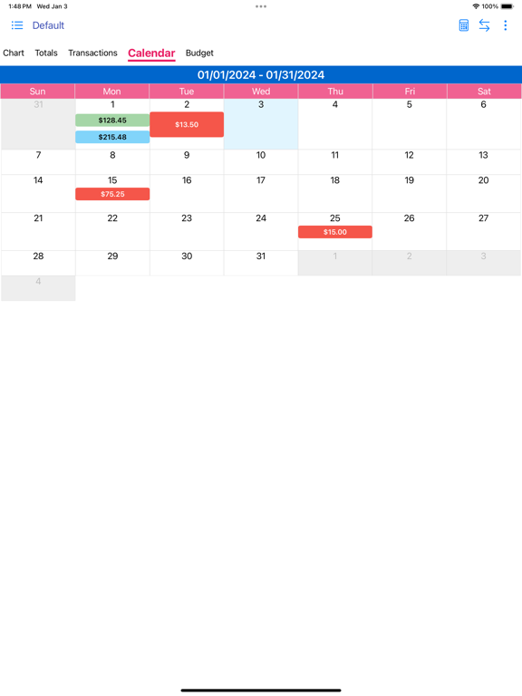 Screenshot #5 pour MoBill Budget
