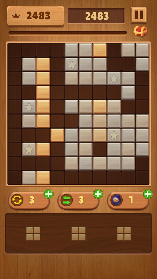 #10. Woodytris: Block Puzzle (iOS) 由: Aziza Rahman