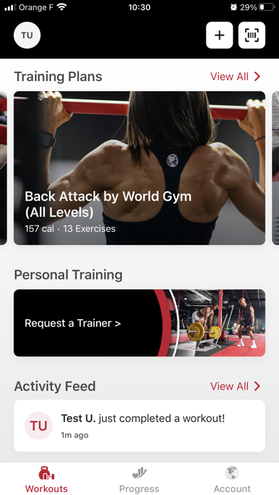 World Gym Screenshot