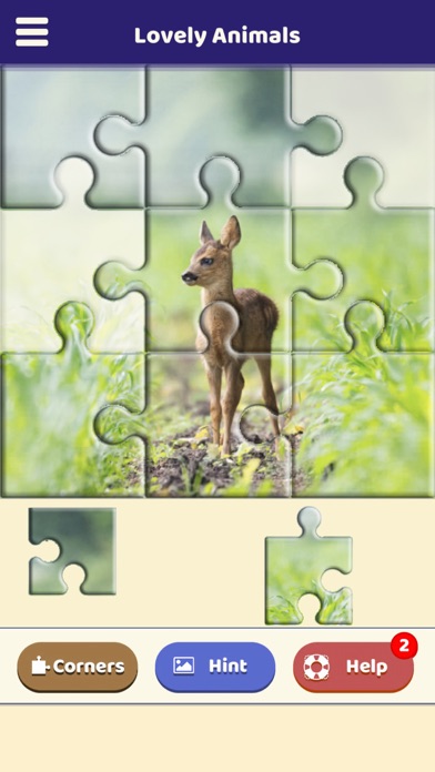 Lovely Animals Puzzle Screenshot