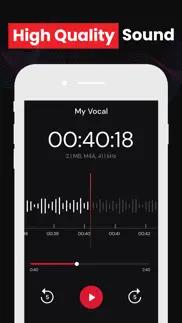 recorder - voice memos iphone screenshot 4