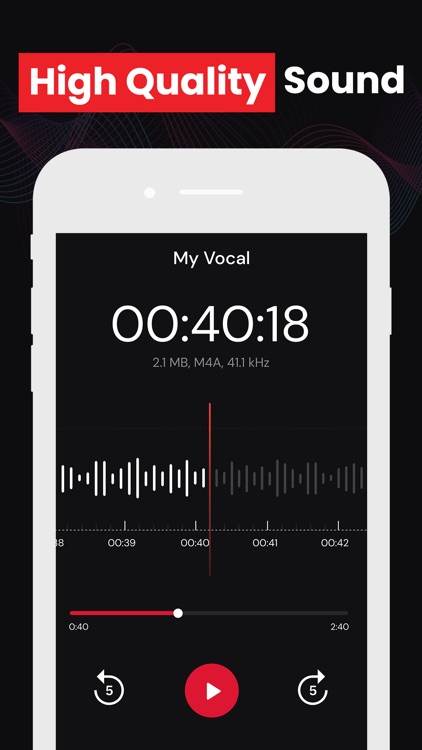 Recorder - Voice Memos screenshot-3