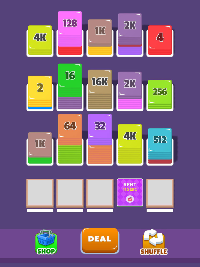 2048 Stack Sort - Shuffle Game