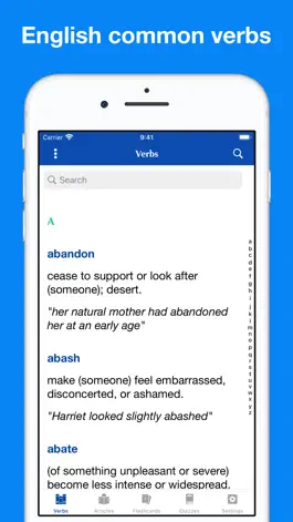 Game screenshot English Common Verbs mod apk