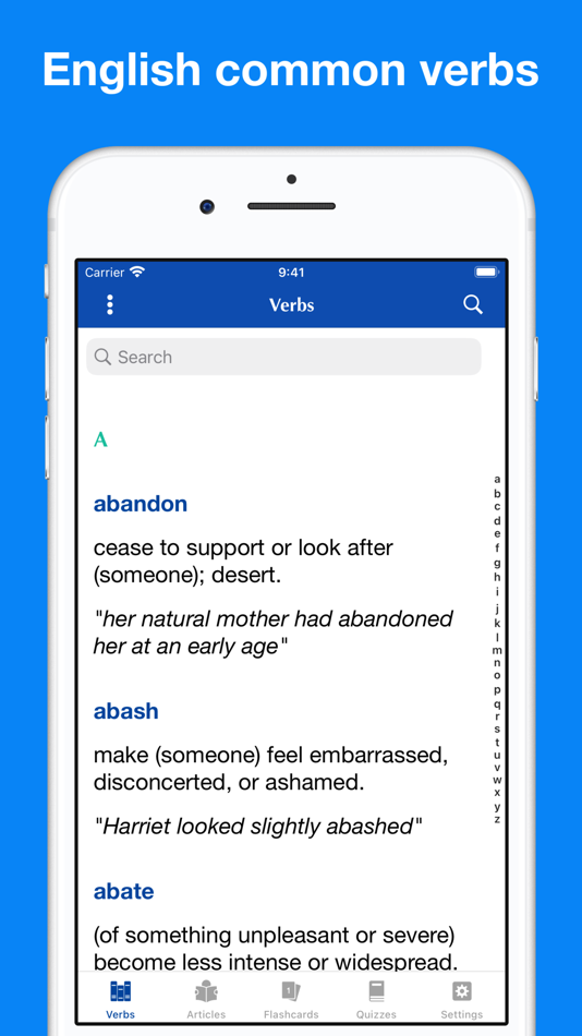 #1. English Common Verbs (iOS) 由: Bui Hoai Trang