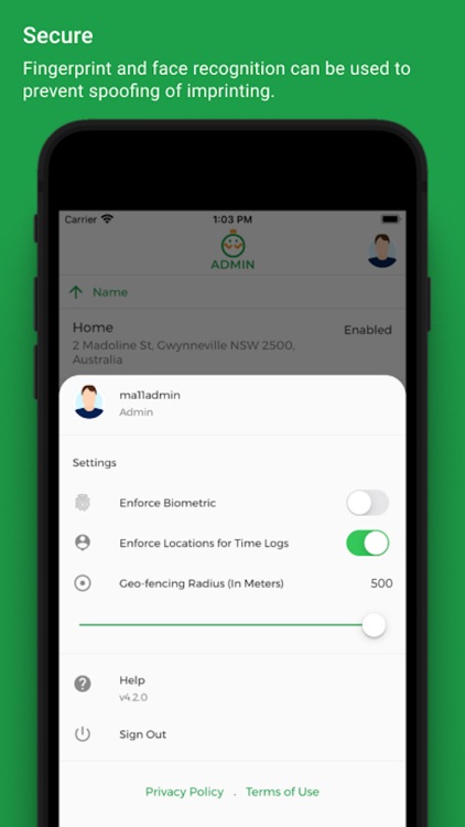 Clock-in KING OF TIME (Admin) screenshot-3