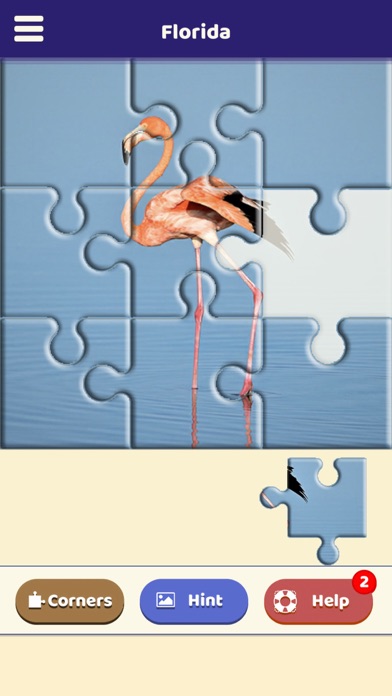 Florida Jigsaw Puzzle Screenshot
