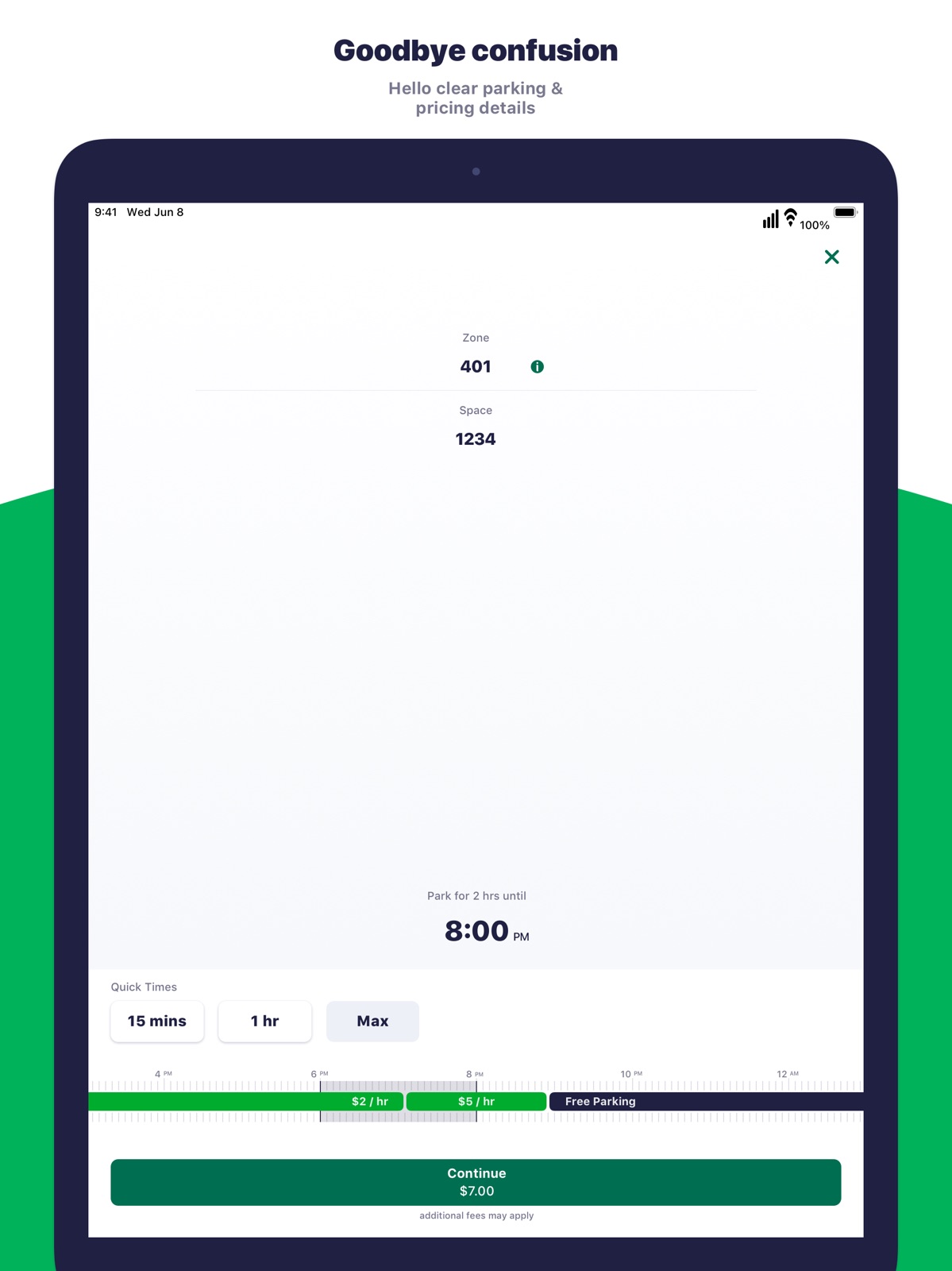 Green P ipad screenshot 2