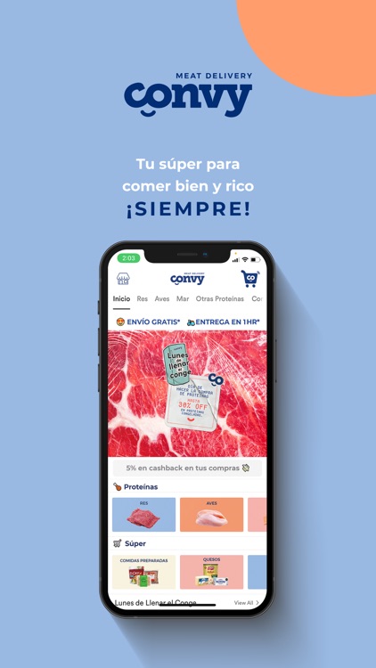 CONVY – Tu super de proteínas