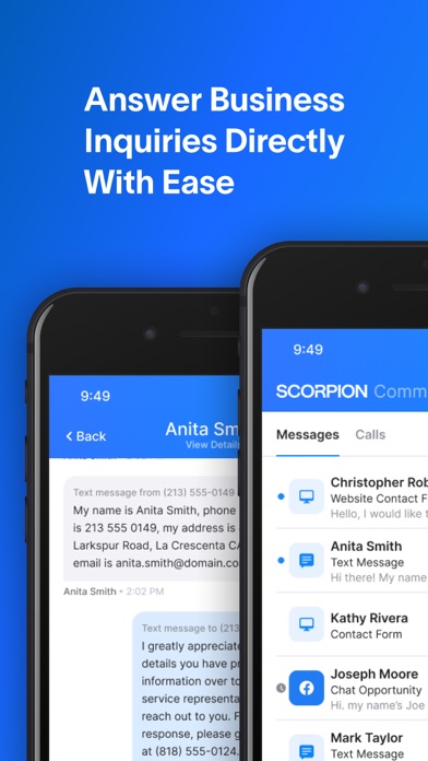 Scorpion App Screenshot