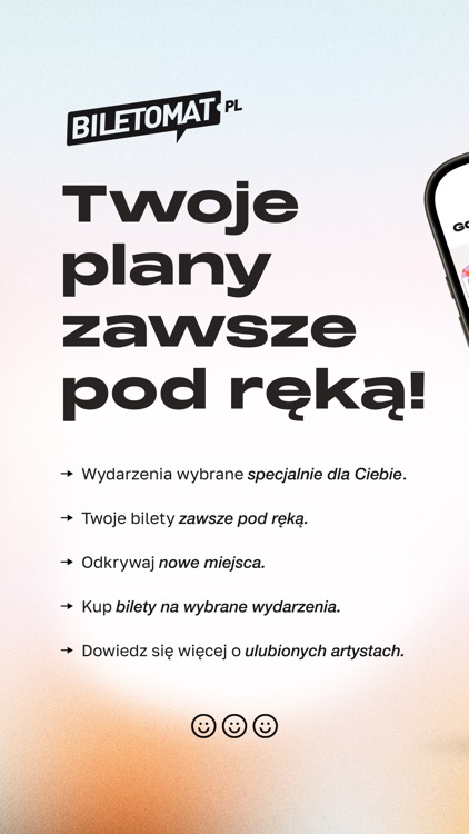 Biletomat APP bilety dla fanów