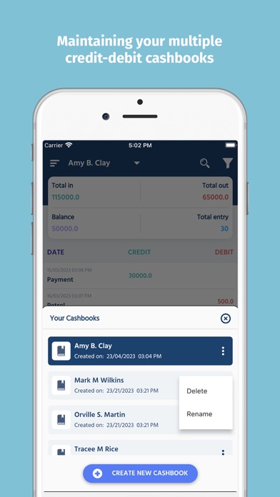 Digital Cashbook: Manage Money Screenshot