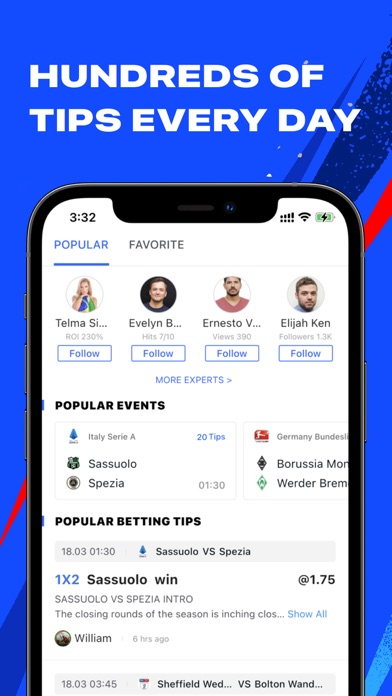 FantaScore - live scores Screenshot