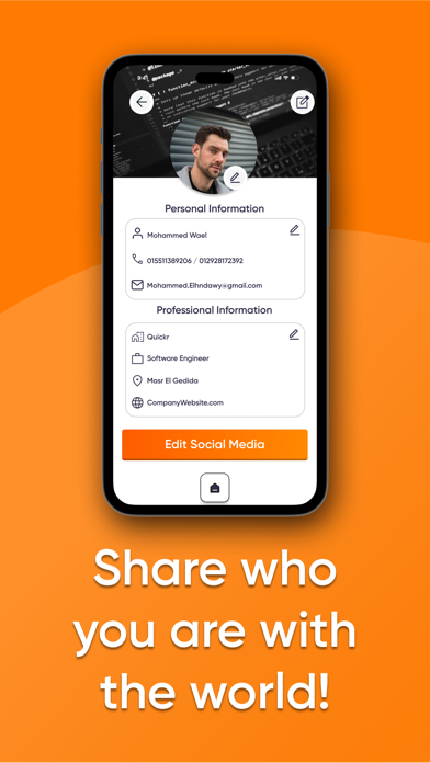 Quickr (NFC Card Sharing) Screenshot 2 - AppWisp.com