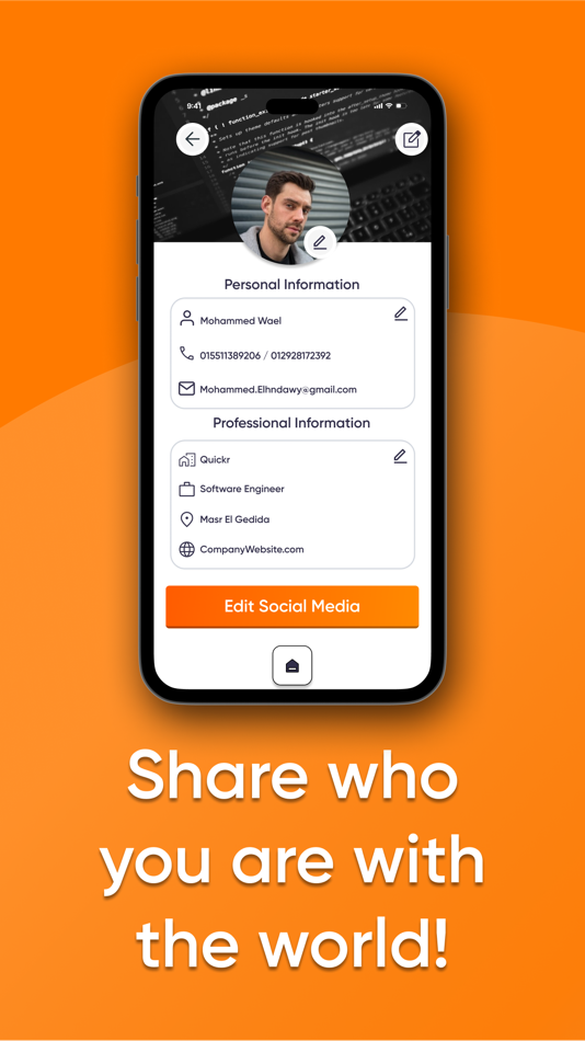 #2. Quickr (NFC Card Sharing) (iOS) 由: Mohammed Wael