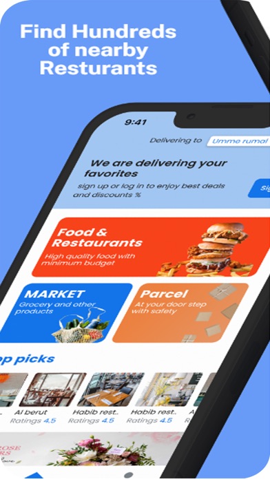 Jaak Food delivery Screenshot 1 - AppWisp.com