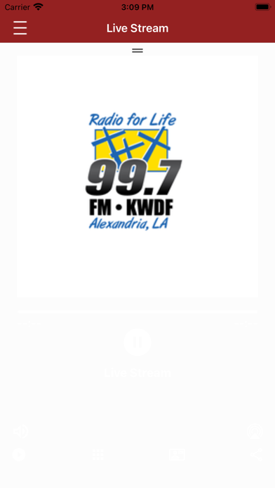 KWDF FM 99.7 Screenshot