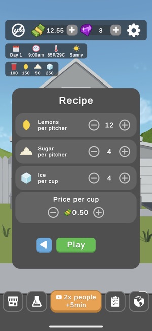 Cool Lemonade Stand On The App